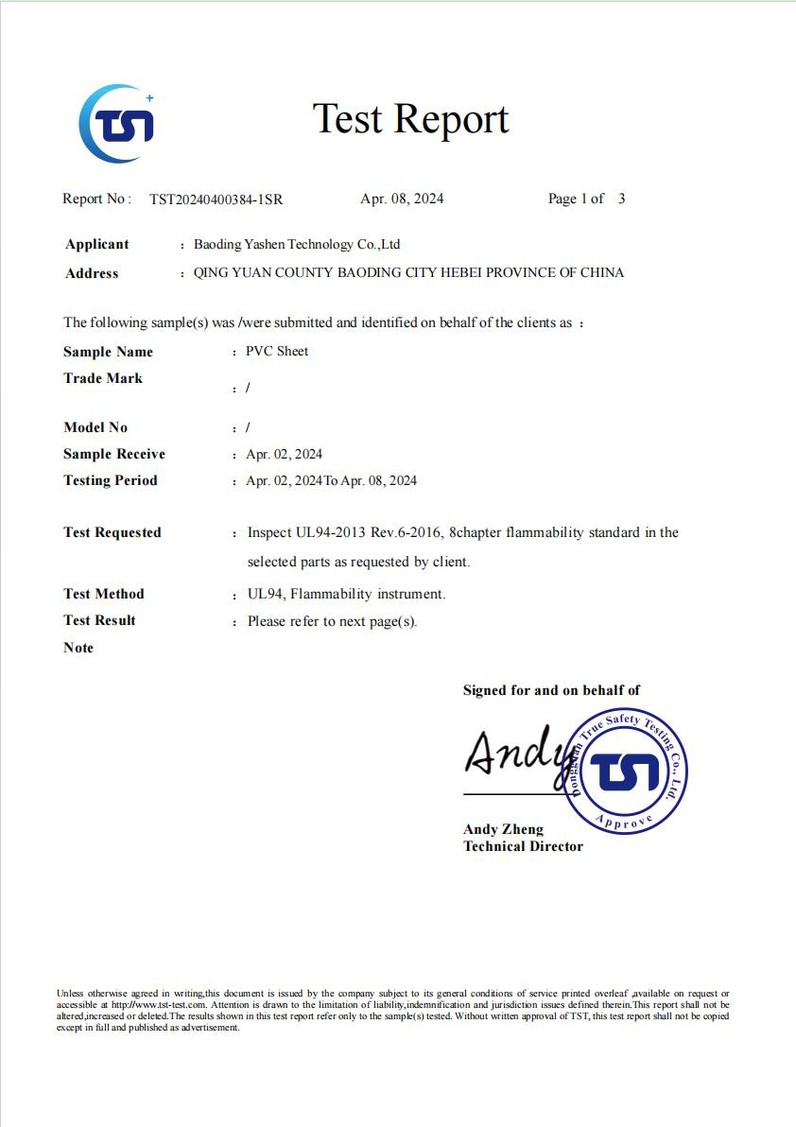 PVC-Sheet-UL94 PVC-Sheet-UL94